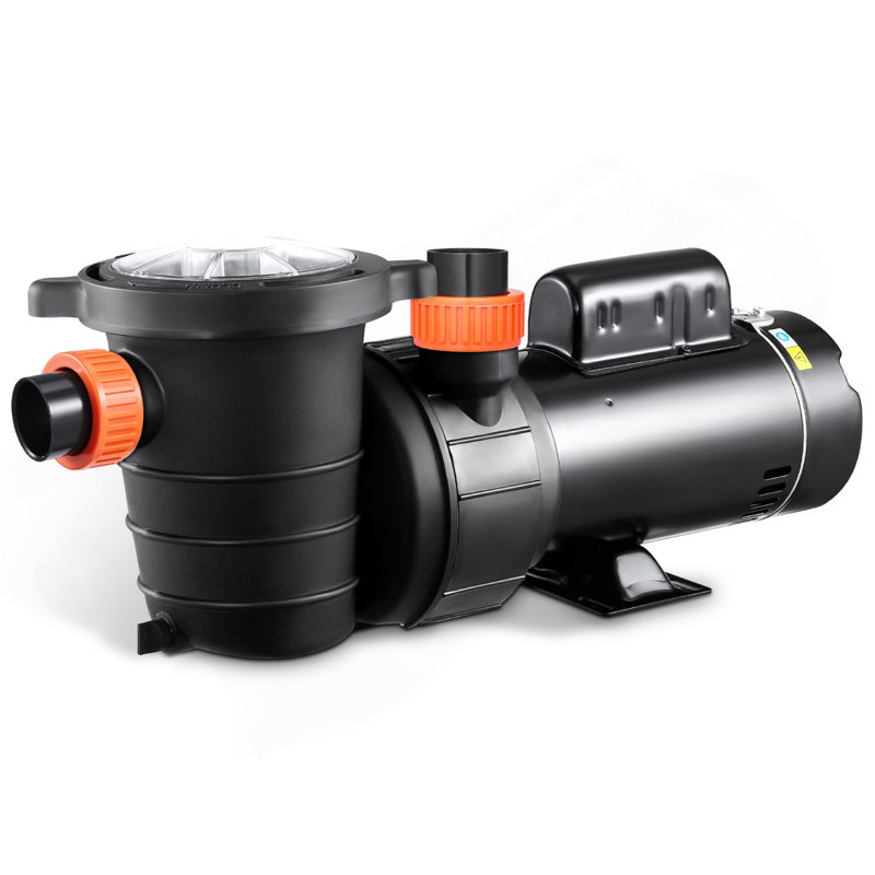 Pompe de piscine hors terre 2 HP / 0,44 HP Pompe de piscine à double vitesse 118 GPM / 57 GPM