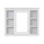 Armoire à pharmacie 35 po x 27,5 po, armoire de rangement murale pour salle de bain, armoire murale avec miroir-916118364