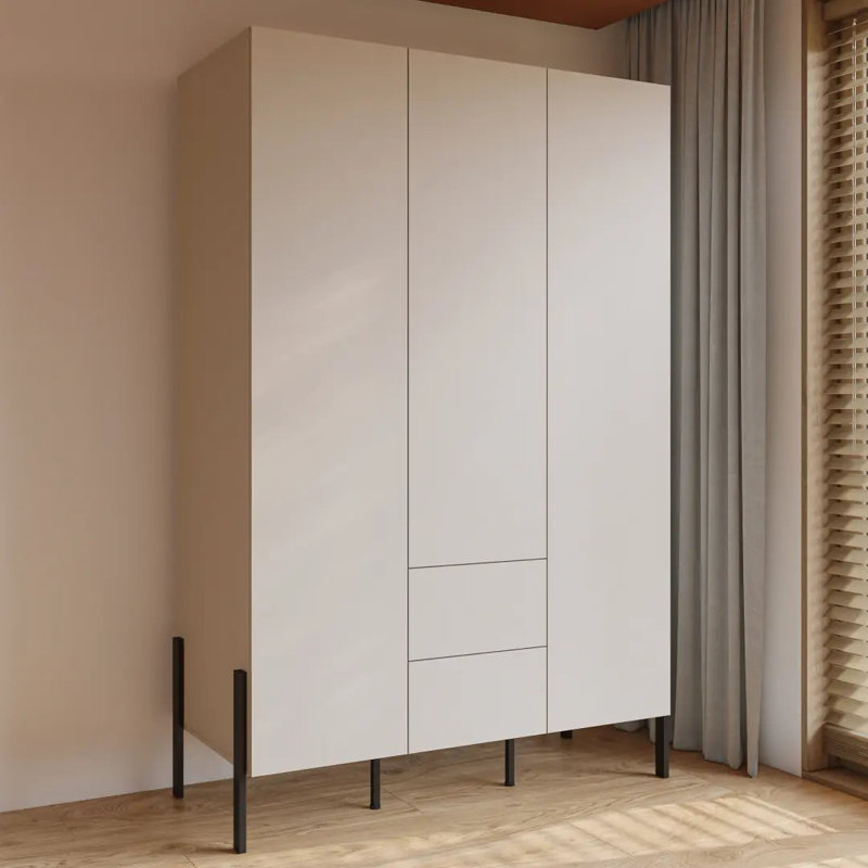 Bertillo Manufactured Wood Wardrobe