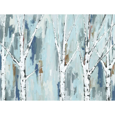 " Painterly Birch Trees "