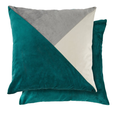 Alabama Geometric Square Throw Pillow Cover