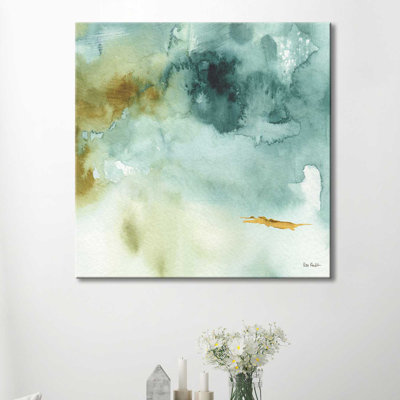 «My Greenhouse Abstract IV» par Lisa Audit, reproduction sur toile