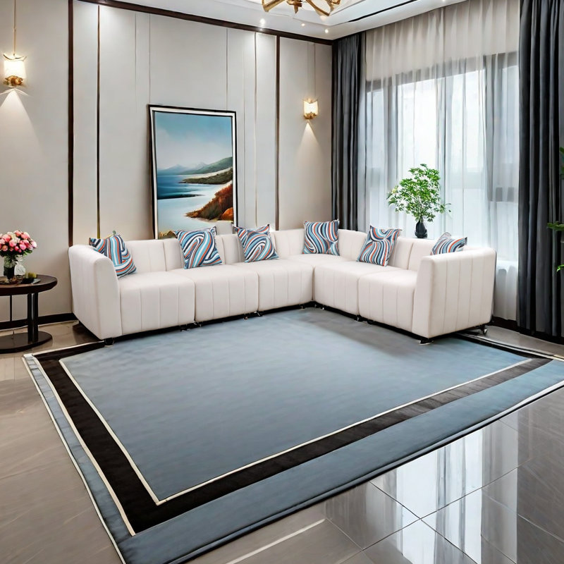 Cyera Upholstered L-Shaped Sectional, Right Hand Facing