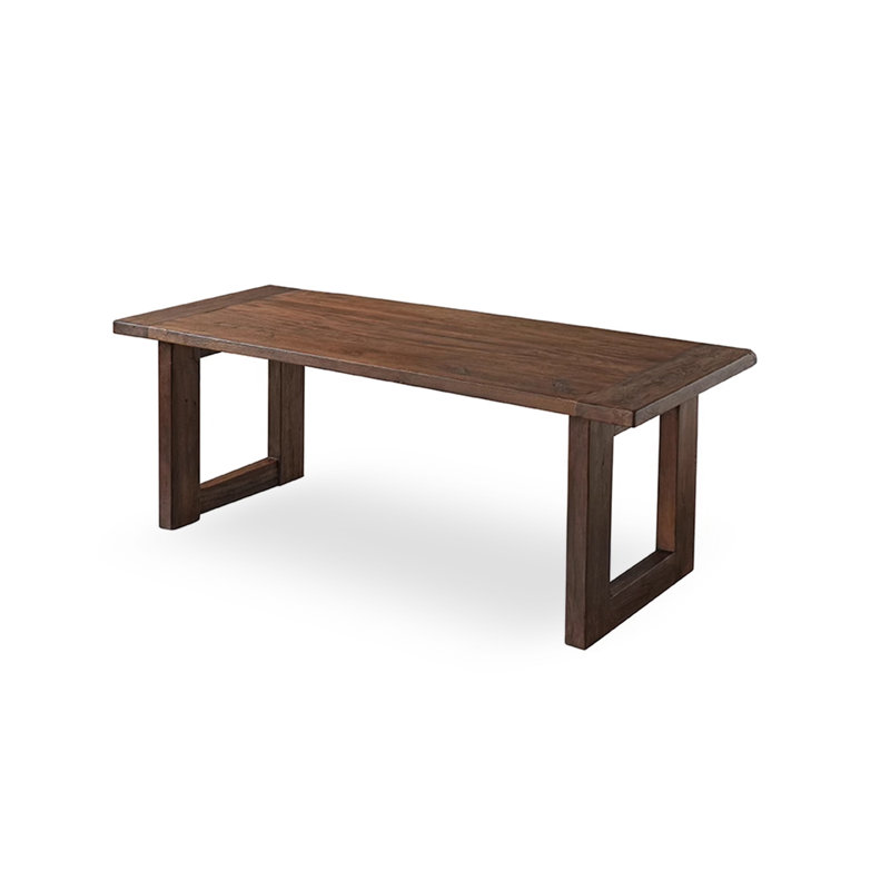 Table de salle à manger Wabi-Sabi, H 29,53 po x L 70,87 po x l 31,5 po