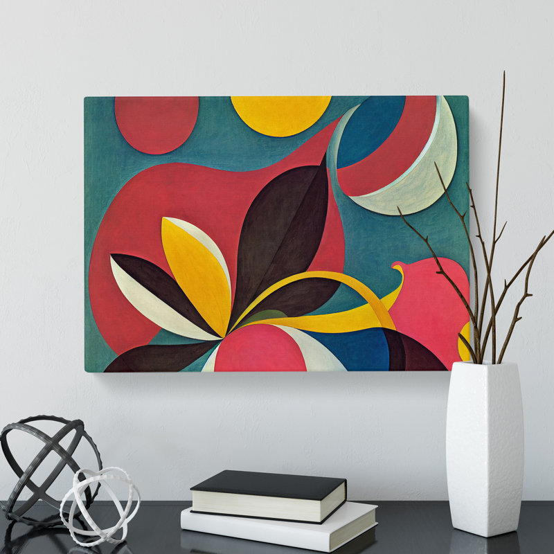 Mysterious Abstract Art - Wrapped Canvas