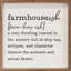 Farmhouseish, définition, blanc, cadre photo, impression sur bois-1263728126