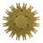 Round Sunburst Wall Mirror-446051505