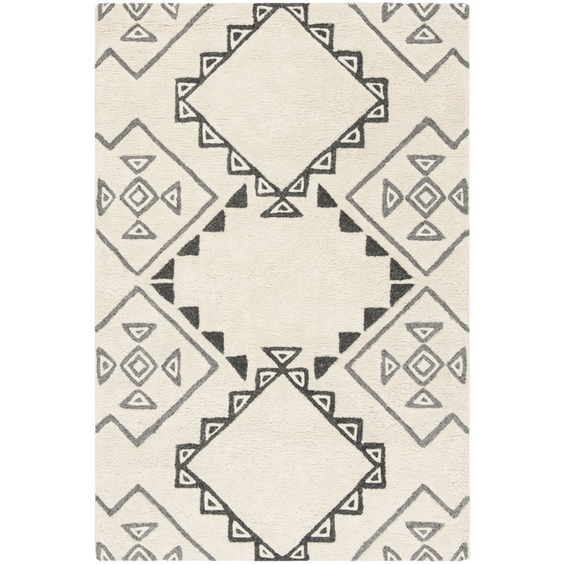 Powell Hand Tufted Performance Geometric Rug, Rectangle 2'3" x 4'