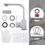 Robinet de bar monocommande à fixation sur le comptoir en acier inoxydable pour la préparation ou les petits éviers-71199065