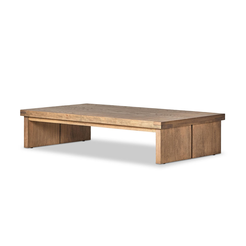 Warby Coffee Table, Worn Oak Veneer