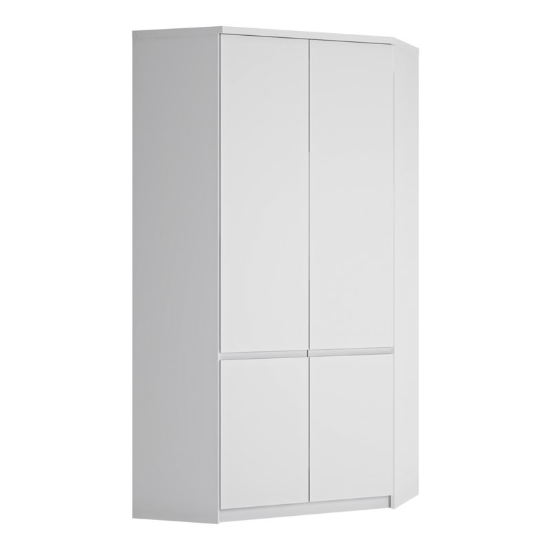 Hosia Manufactured Wood Wardrobe,  Alpine White