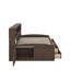 Lit de jour double avec 2 armoires, tablettes et tiroirs-2102326269