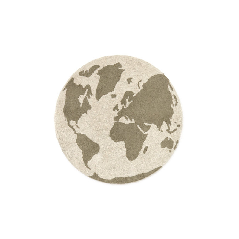 Carte du monde des tapis lavables