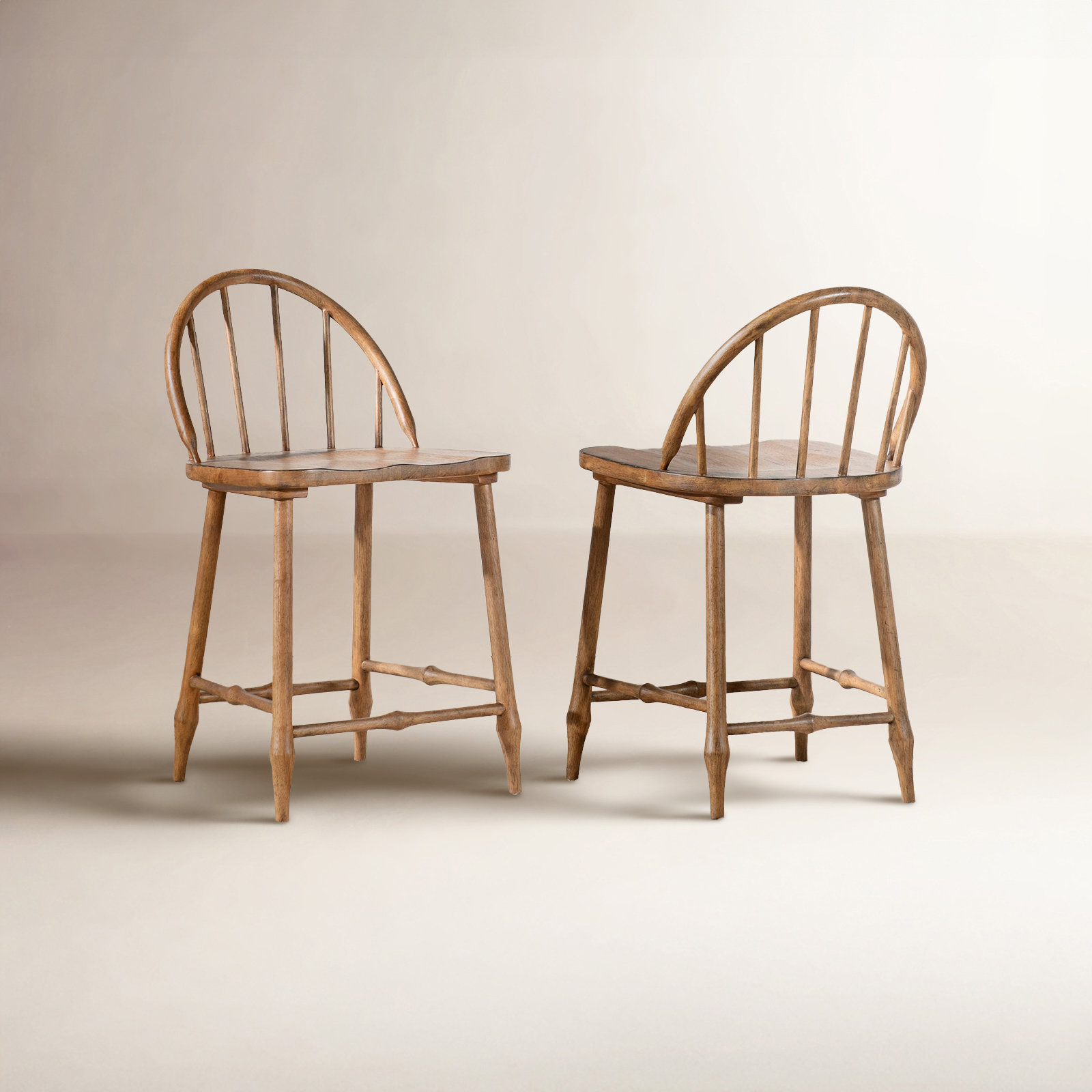 Country Living 24" Bar Stool, Brown