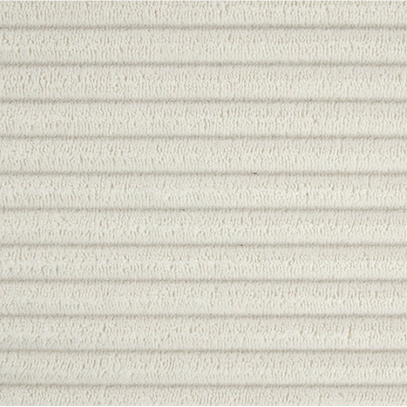 Canapé modulaire 3 places Cheston, Velours côtelé beige