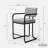 Prohibition Series 30" Pub Table - With Two Vintage - Armed Barstools By RAM Game Room-105299815