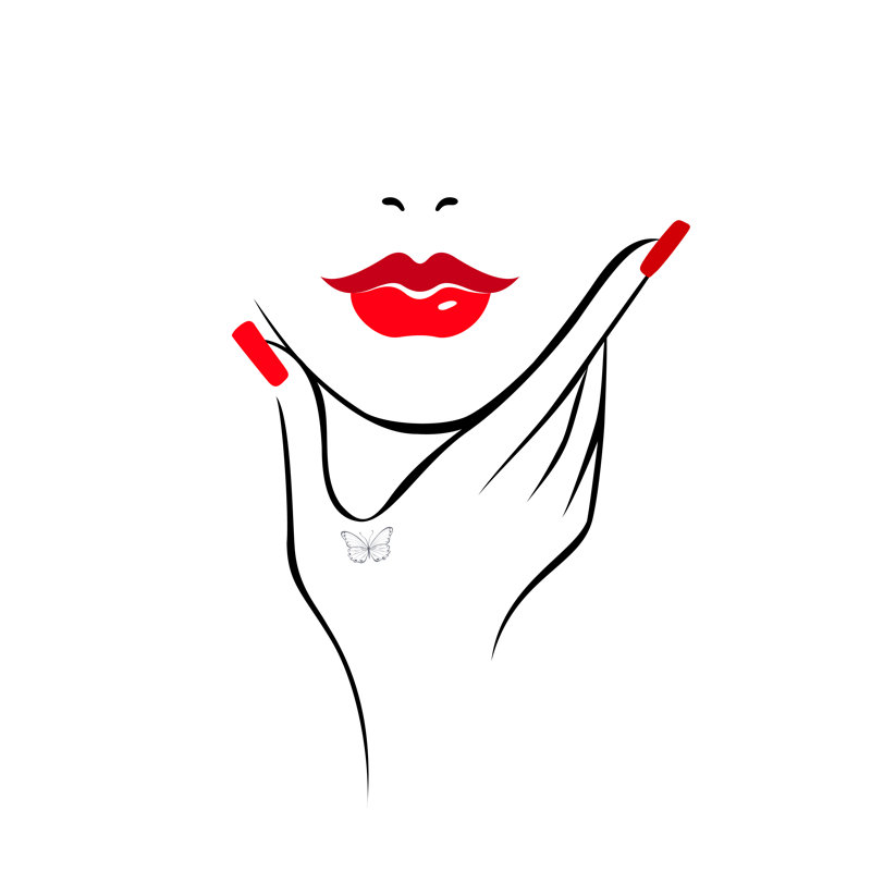 Beauty Logo - Wrapped Canvas Print, 76cm H x 51cm W x 3.8cm D