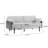 Mid-Century Modern Sofa-Navy Blue-1951734950