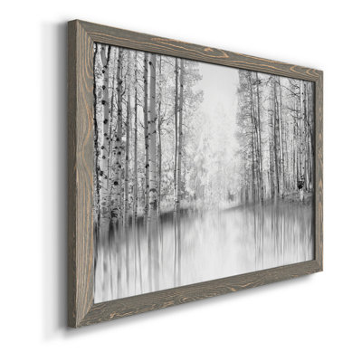 Aspen Reflection - Peinture sur toile encadrée
