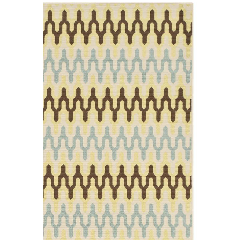 Kelston Performance Geometric Rug, Rectangle 5'1" x 7'7"