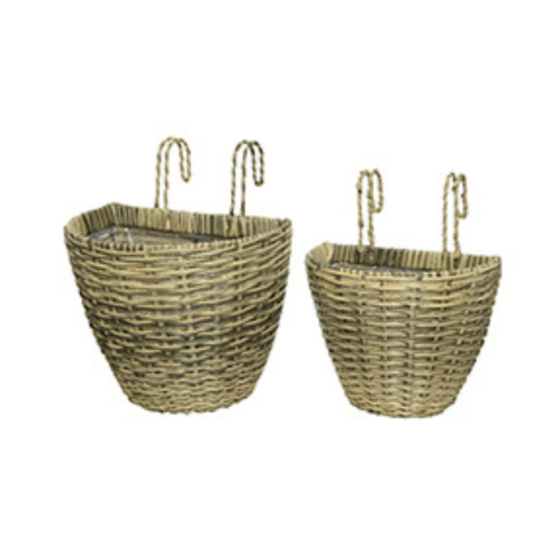 Ensemble de pots à fleurs suspendus 2 pièces Blandburg