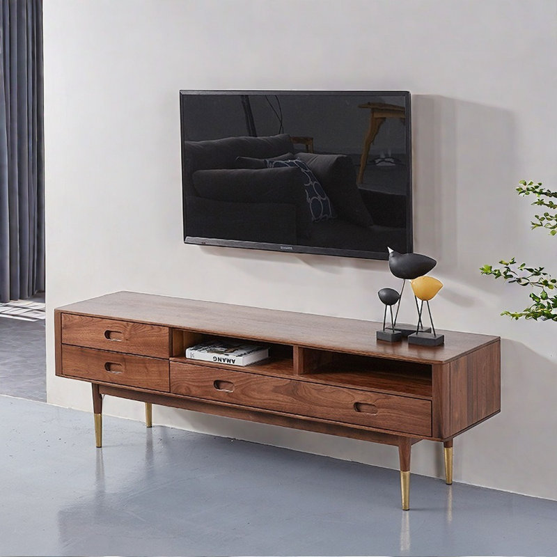 Meuble télé de style nord-américain, 70.87"