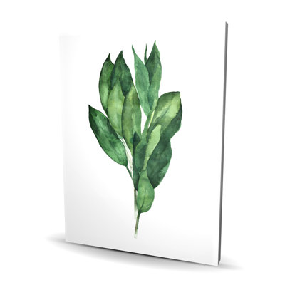 Bay Leaves Bundle - White Minimalist Canvas for Home Decor