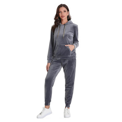 Hofstetter Fleece Girl / Woman+ Ankle Bathrobe with Pockets