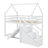 Twin-Over-Twin House-Style Loft Or Bunk Bed Design-186039287