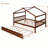 Annais Wooden House Bed with Trundle-958705455-958705448