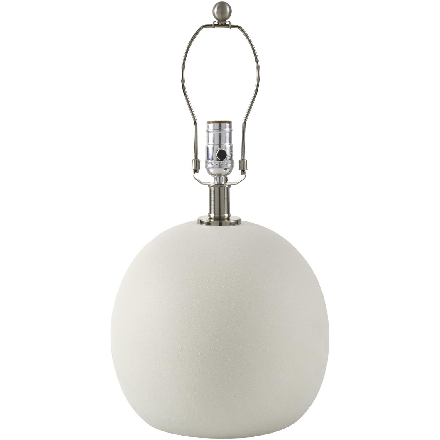 Ceramic Table Lamp, Cream