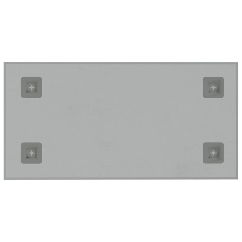 Wall Mounted Required Whiteboard, White, 30cm H x 60cm W x 0.4cm D