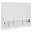 Grand lit escamotable peu encombrant, construction en bois, style moderne, usage domestique