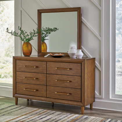 Commode et miroir Lyncott