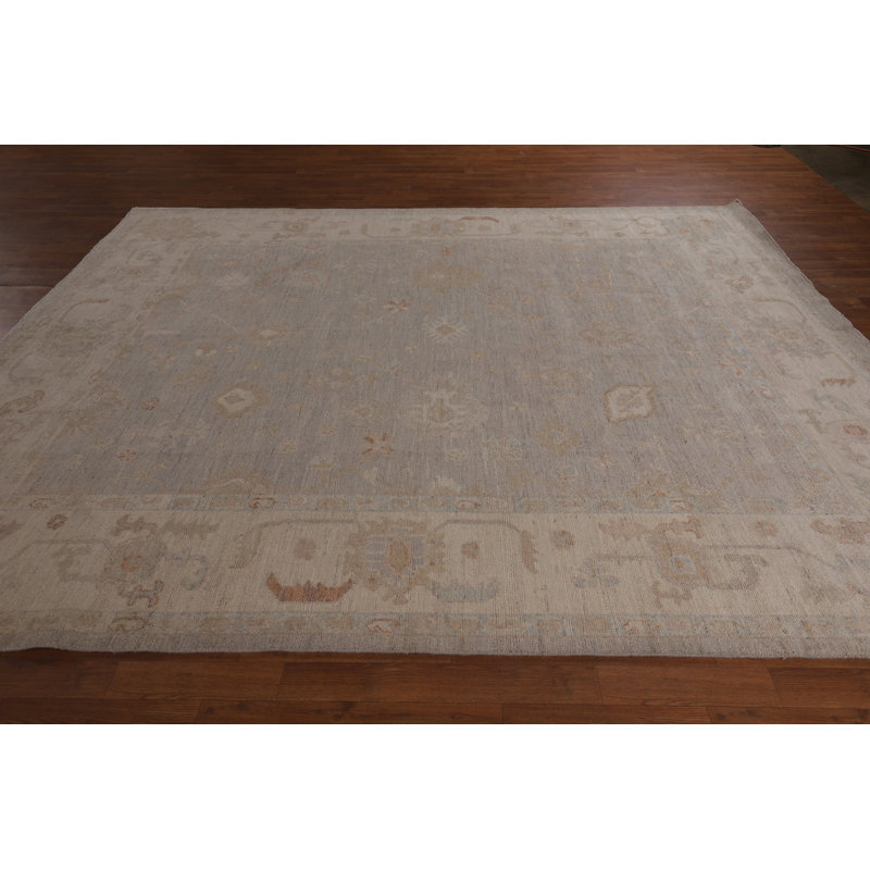 Handmade Oushak Vegetable Dye Area Rug