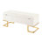 Freea Velvet Upholstered Storage Bench-476825069