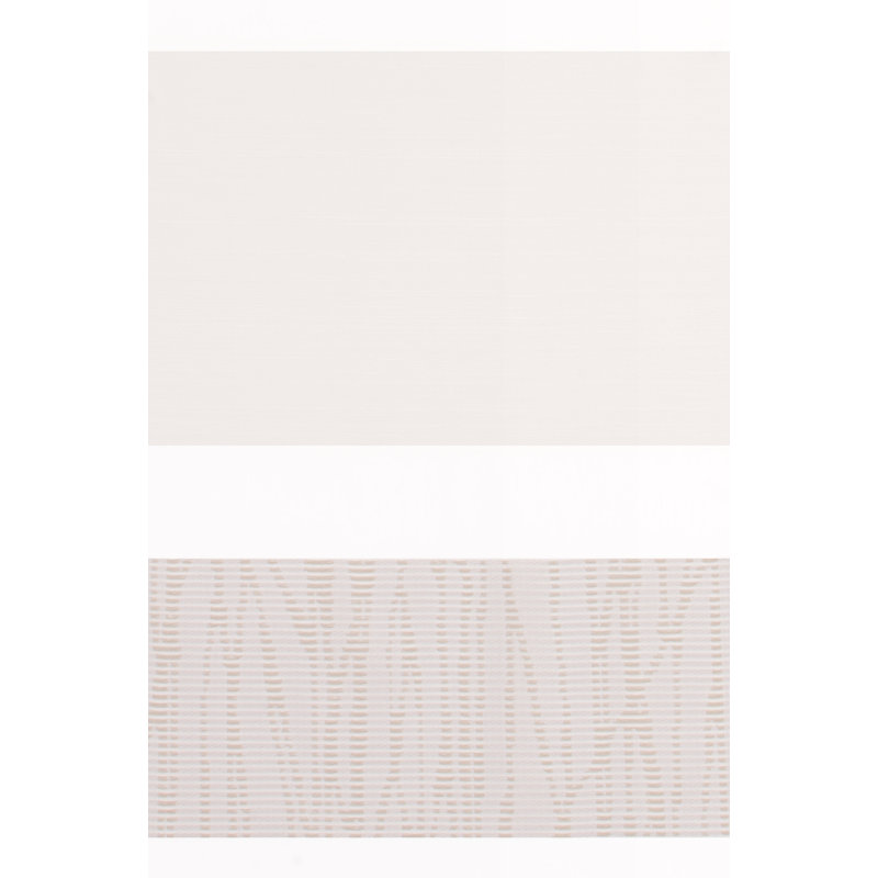 Aibek Semi Sheer Curtain Single Panel, Cream