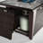 42inch Rattan Fire Pit Table with Ceramic Tile Tabletop,Glass Wind Guard and Rain Cover,Lid