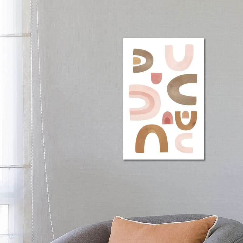 Shapes by Sisi & Seb - Wrapped Canvas Gallery-Wrapped Canvas Giclée, 66.04 cm H x 45.72 cm W