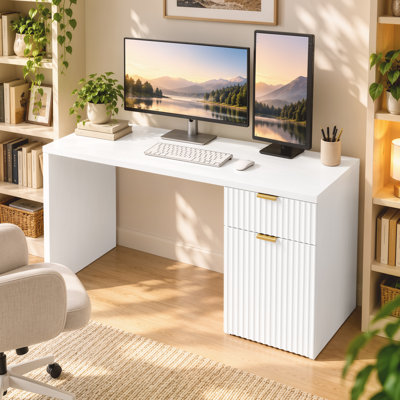 Modular MDF Computer Desk