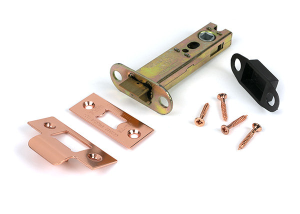 Polished Chrome 4" Heavy Duty Latch, Polished Bronze