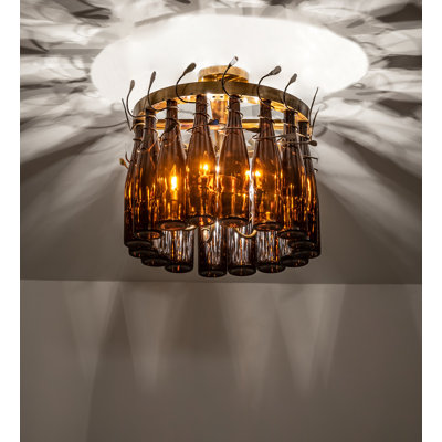 Thomasina Glass Flush Mount