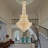 25-Light Dimmable Empire Crystal Chandelier-454327089