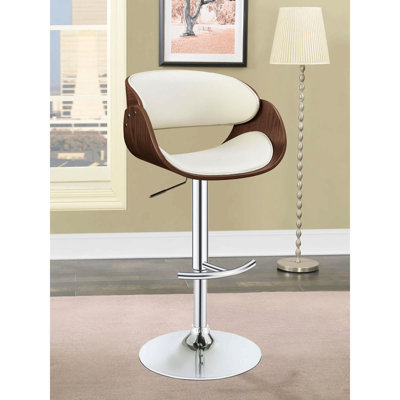 Tabouret de bar réglable en chrome