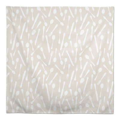 Sketchy Kitchen Utensils Navy 2 Tablecloth
