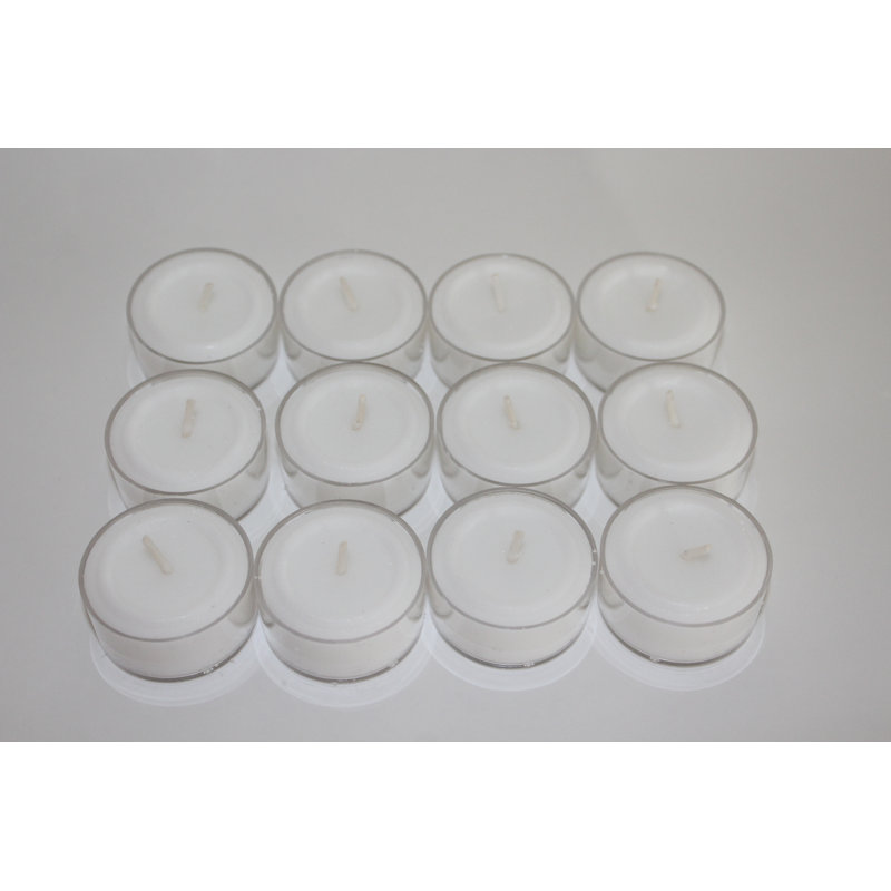 Ensemble de bougies chauffe-plat 12 pièces Tealights
