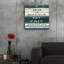  «Blue Zephyr Quote IV» par Mike Schick, art mural en verre acrylique, 24 po x 24 po-761443950