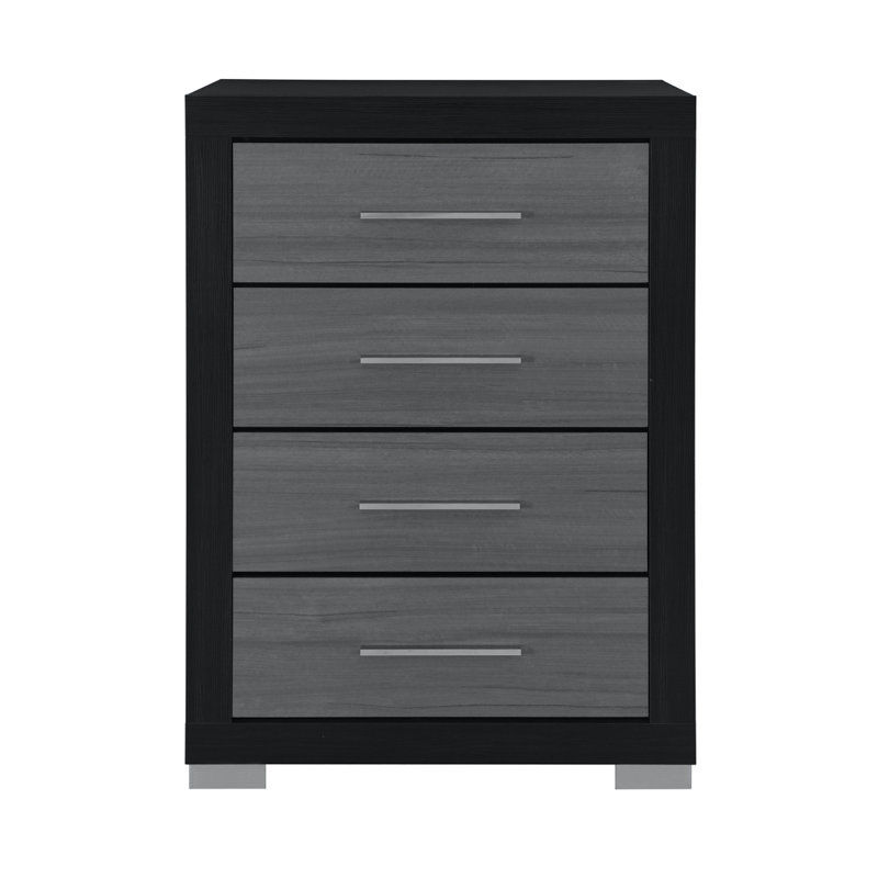 Commode ELsa noire et grise