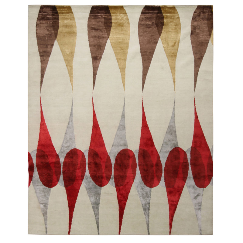 One-of-a-Kind 8'1" X 10'1" Hand Knotted Area Rug