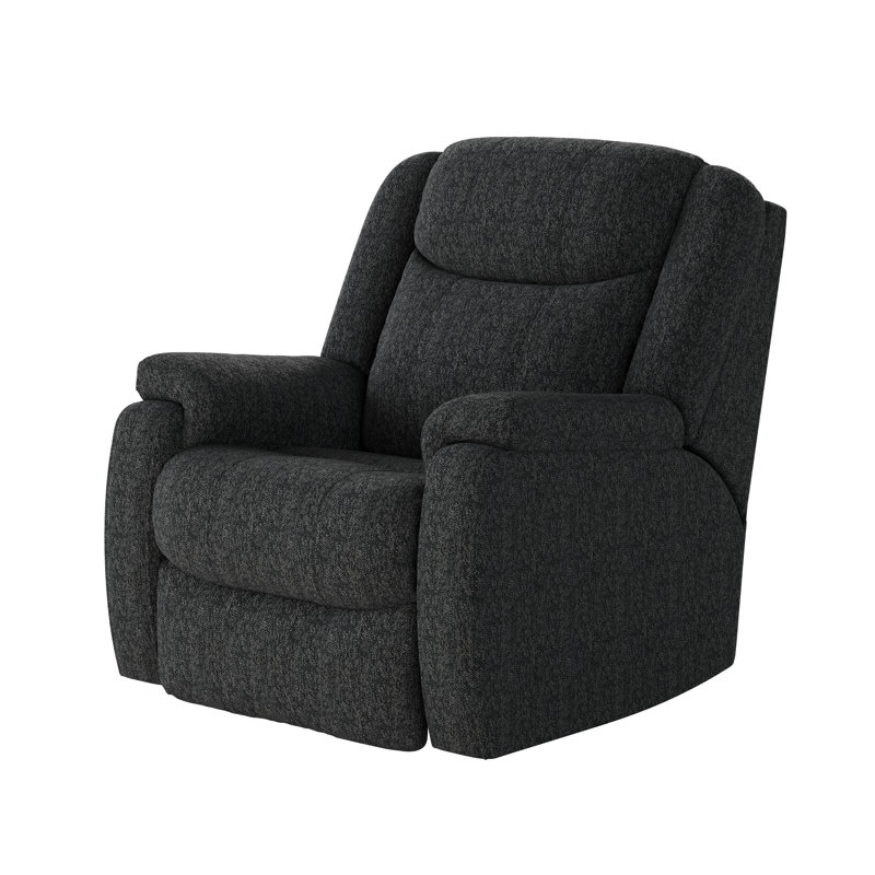 Hercules Dual Power Wall Recliner, Dark Gray Jacquard
